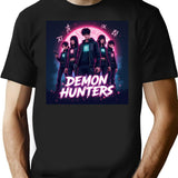 Kpop Demon Huntersk-Pop Demon Hunters Supernatural Idol Warriors Art Print - Unique K-Pop (5) T-Shirt for Men & Women, T-Shirts Graphic Tee - Black