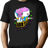 Krangziger Bootleg Graphic T-Shirt - Black