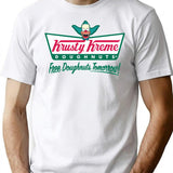 Krusty Kreme Doughnuts T-Shirt for Men & Women, T-Shirts Graphic Tee - White