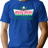 Krusty Kreme Doughnuts T-Shirt for Men & Women, T-Shirts Graphic Tee - Blue
