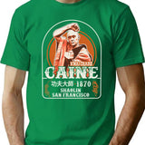 Kung Fu Kwai Chang Caine T-Shirt for Men & Women, T-Shirts Graphic Tee - Green