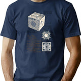 Lament Configuration (Version 2) T-Shirt for Men & Women, T-Shirts Graphic Tee - Navy