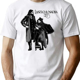 Laszlo And Nadja T-Shirt for Men & Women, T-Shirts Graphic Tee - White