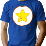 Laugh A Lot Bear Funny Halloween Bear Costume Gift T-Shirt for Men & Women, T-Shirts Graphic Tee - Blue