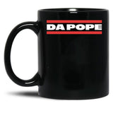 Leo Xiv Da Pope Black Coffee Mug