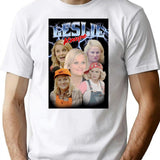 Leslie Knope Bootleg Bootleg Graphic T-Shirt - White