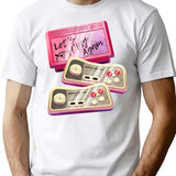 Let'S Play Again Bootleg Graphic T-Shirt - White
