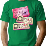 Let'S Play Again Bootleg Graphic T-Shirt - Green