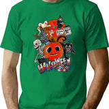 Lil Boo Halloween Horror Nights Every Is October 31St T-Shirt for Men & Women, T-Shirts Graphic Tee - Green