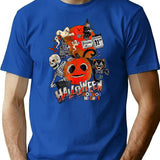 Lil Boo Halloween Horror Nights Every Is October 31St T-Shirt for Men & Women, T-Shirts Graphic Tee - Blue