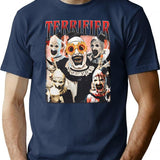 Limited Terrifer Vintage T-Shirt T-Shirt for Men & Women, T-Shirts Graphic Tee - Navy