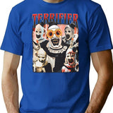 Limited Terrifer Vintage T-Shirt T-Shirt for Men & Women, T-Shirts Graphic Tee - Blue