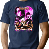 Lisa Frankenstein Retro 90S T-Shirt for Men & Women, T-Shirts Graphic Tee - Navy