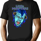 Little Monsters T-Shirt for Men & Women, T-Shirts Graphic Tee - Black