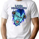 Little Monsters T-Shirt for Men & Women, T-Shirts Graphic Tee - White