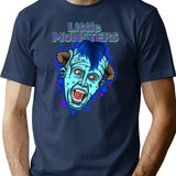 Little Monsters T-Shirt for Men & Women, T-Shirts Graphic Tee - Navy