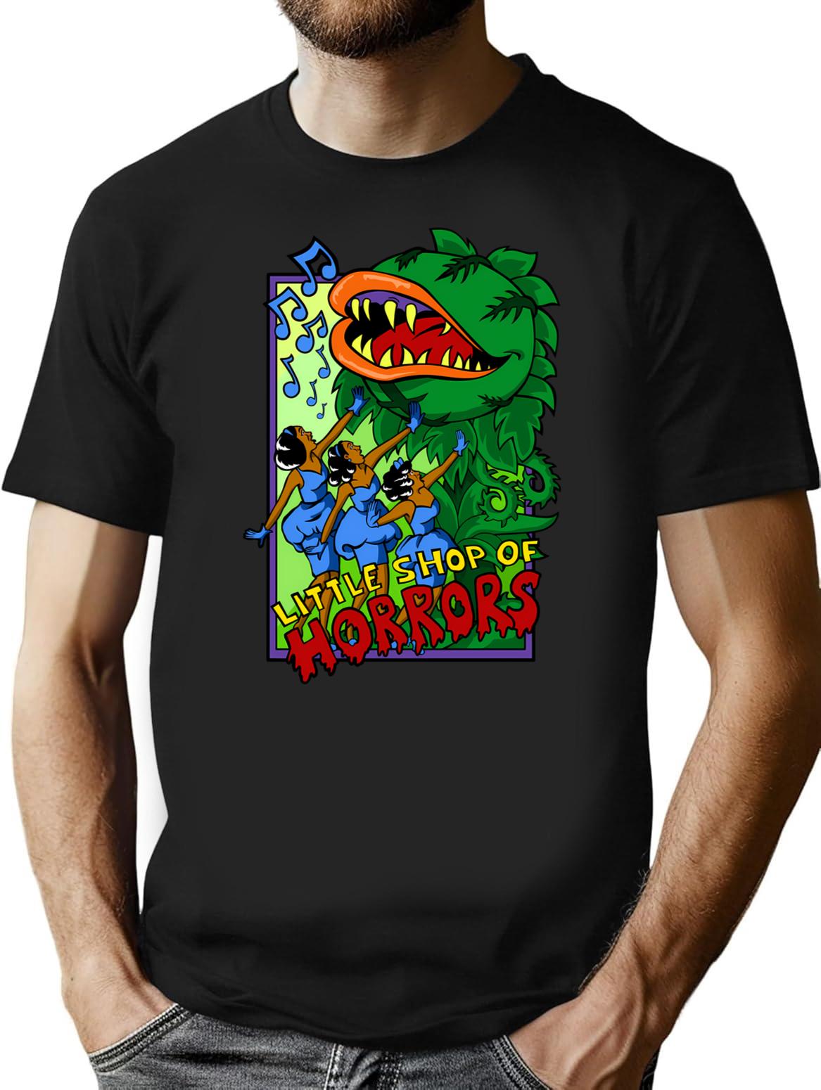 Little Shop Of Horrors T-Shirt for Men & Women, T-Shirts Graphic Tee - Black