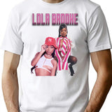 Lolabroke Bootleg Graphic T-Shirt - White