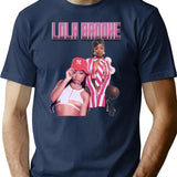 Lolabroke Bootleg Graphic T-Shirt - Navy