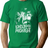 London After Midnight T-Shirt for Men & Women, T-Shirts Graphic Tee - Green