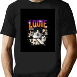Louie Bootleg Bootleg Graphic T-Shirt - Black
