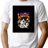Louie Bootleg Bootleg Graphic T-Shirt - White
