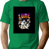 Louie Bootleg Bootleg Graphic T-Shirt - Green