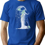 Love Beyond Death T-Shirt for Men & Women, T-Shirts Graphic Tee - Blue