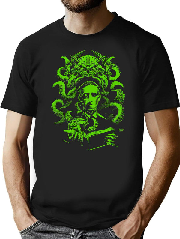 Love Cthulhu T-Shirt for Men & Women, T-Shirts Graphic Tee - Black