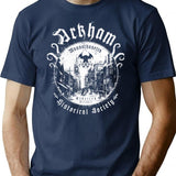Lovecraft Cthulhu - Arkham Historical Society - Eldritch Dreamer - Lovecraftian Mythos Wear T-Shirt for Men & Women, T-Shirts Graphic Tee - Navy