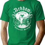 Lovecraft Cthulhu - Arkham Historical Society - Eldritch Dreamer - Lovecraftian Mythos Wear T-Shirt for Men & Women, T-Shirts Graphic Tee - Green