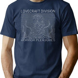 Lovecraft Division T-Shirt for Men & Women, T-Shirts Graphic Tee - Navy