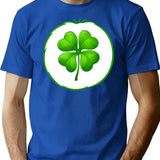 Lucky Bear Funny Halloween Bear Costume Gift T-Shirt for Men & Women, T-Shirts Graphic Tee - Blue