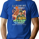 Main Event Wm7 Bootleg Graphic T-Shirt - Blue