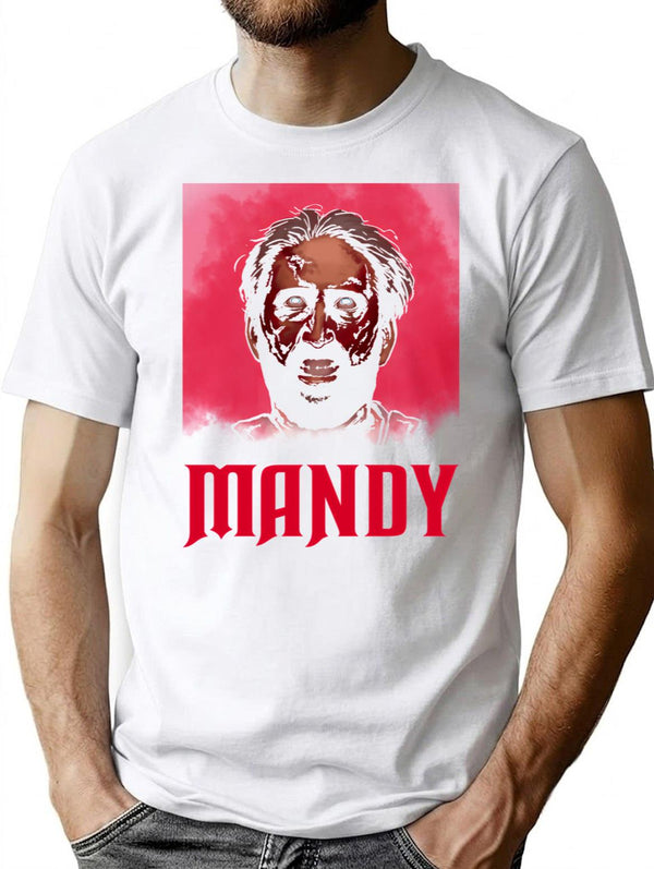 Mandy T-Shirt for Men & Women, T-Shirts Graphic Tee - White