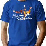 Masayoshi Takanaka Bootleg Graphic T-Shirt - Blue