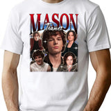 Mason Thames Vintage 90S T-Shirt for Men & Women, T-Shirts Graphic Tee - White