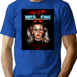 Maxxxine Poster T-Shirt for Men & Women, T-Shirts Graphic Tee - Blue
