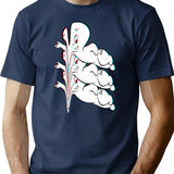 Meaningless Bootleg Graphic T-Shirt - Navy