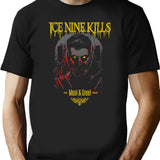Meat Greet Tour New Band T-Shirt for Men & Women, T-Shirts Graphic Tee - Black