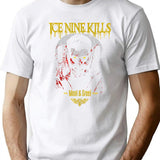 Meat Greet Tour New Band T-Shirt for Men & Women, T-Shirts Graphic Tee - White