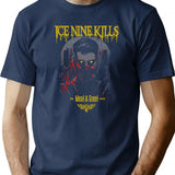 Meat Greet Tour New Band T-Shirt for Men & Women, T-Shirts Graphic Tee - Navy