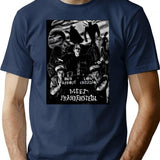 Meet Frankenstein T-Shirt for Men & Women, T-Shirts Graphic Tee - Navy