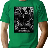 Meet Frankenstein T-Shirt for Men & Women, T-Shirts Graphic Tee - Green