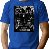 Meet Frankenstein T-Shirt for Men & Women, T-Shirts Graphic Tee - Blue