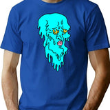 Melty Boi Bootleg Graphic T-Shirt - Blue
