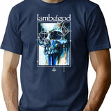 Memento Mori Skull T-Shirt for Men & Women, T-Shirts Graphic Tee - Navy