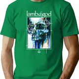 Memento Mori Skull T-Shirt for Men & Women, T-Shirts Graphic Tee - Green