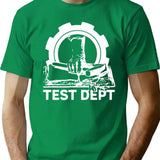 Men Women Test Dept 2 T-Shirt for Men & Women, T-Shirts Graphic Tee - Green