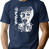 Mens My Favorite Beyond Zombie Japanese T-Shirt for Men & Women, T-Shirts Graphic Tee - Navy